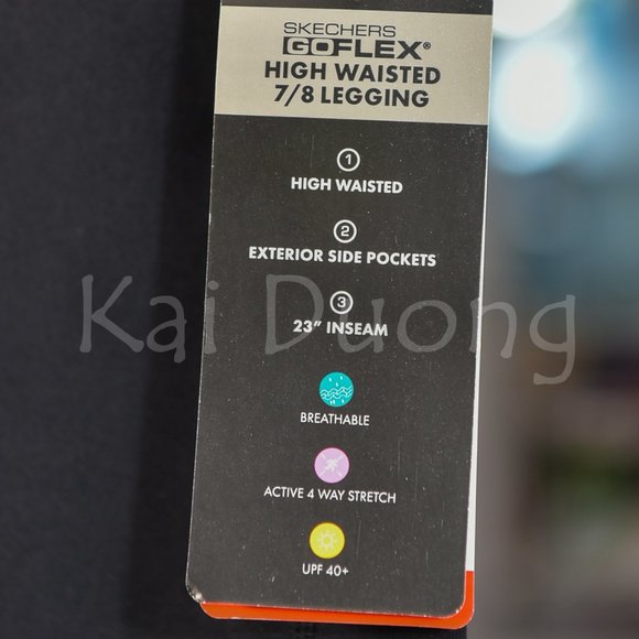 Skechers ladies Goflex high waisted 7/8 legging M L‎ XL - Picture 5 of 11